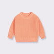 0-6T Newborn Baby Sweater Kid Boy Girl Winter Clothes Warm Thick Knit Pullover Top Infant Long Sleeve Basic Knitwear Outfit