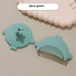 2pcs Set Infant Silicon Head Massager Fetal Head Fat Comb Toddler Bathing Soft Comb Newborn Hair Cleaning Baby Care Accessories