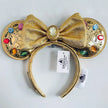 Disney Princess Headband Mickey Ear Rapunzel Snow White Sequin Bow Hair Hoop Gift Girl Accessories Halloween Gift Christmas Jack