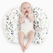 Breathable Stretch Nursing Pillow Cover Detachable Infant Support Cushion Versatile Baby Sitting Aid for Home/Travel 0-12 Months