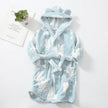 Warm Soft Children Flannel Pajamas Boy Astronaut Robe Winter Christmas Kids Bathrobe Baby Girl Homewear Child Sleepwear 2-12Year