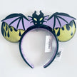 Disney Princess Headband Mickey Ear Rapunzel Snow White Sequin Bow Hair Hoop Gift Girl Accessories Halloween Gift Christmas Jack