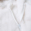 Baby Plush Rompers Winter Toddler Warm Polar Fleece Outfits Newborn Long Sleeve Bunny Ear Hooded Zipper Closure Jumpsuits