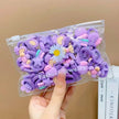 10/20Pcs/Set Cute Cartoon Rubber Elastic Hair Bands Girls Not Hurt Hair Small Scrunchie Kids Sweet Hair Ties Hair Accessories