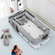 New Folding Baby Sleeping Nest Newborn Bed Crib Travel Playpen Mattress Child Toddler Playpens Photography Cama Bebe with Pillow
