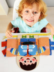 Multi-layer Wooden Busy Board For Children Montessori Early Education Games Toddlers Quiet Books Sensory Toy Practice Dressing