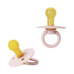 1 Pc Baby Latex Pacifier More Soft close to MOM's breast Round baffle variety colors Younger baby pacifier soother