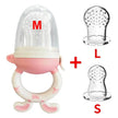 3 In 1 Baby Fruit Feeder Nipple Pacifier Fresh Food Fruit Milk Feeding Bottles Nibbler Learn Feeding Drinking Teething Pacifier