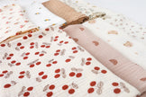 Cotton Swaddle Blanket Baby Blanket Floral Print Muslin Diaper Swaddle New Born Crinkle Fabric Baby Born Stroller Cover