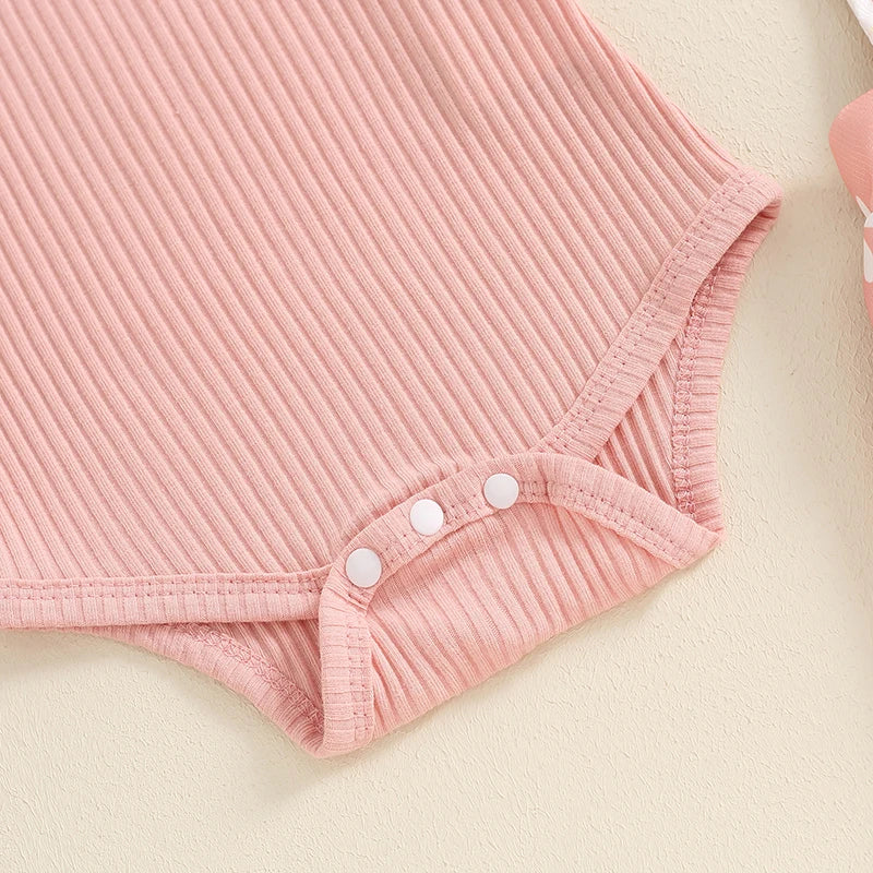 0-18months infant Girls Shorts Set Short Sleeve Romper Flower Print Suspender Shorts Summer Outfit for Baby girls