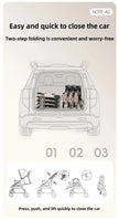 A5 High View Baby Stroller Lightweight Foldable Baby Stroller Can Sit or Lie Portable Pocket Baby Stroller
