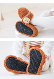 0-5Y Baby Non Slip Floor Socks Soft Sole Anti Skid Walking Socks Fleece Lined Toddler Socks Winter Indoor Shoes Infants Kids‌