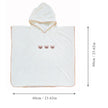 Baby Bath Towel Hooded Soft Coral Velvet Child Bathrobe Cute Cartoon Animal Warm Toddler Sleeping Swaddle Wrap Towel Blanket