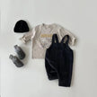 New Spring Toddler Baby Boys Girls Solid Corduroy Suspander Romper Soft Kids Basic Playsuit Jumpsuit Clothing