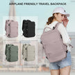 Large capacity women's dry wet separation backpack, commuting computer bag, multifunctional waterproof backpack