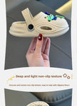 Children's Slippers New Home Girls Baby Indoor Non-slip Boys Cool Slippers Go Out Boys Hole Shoes