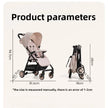 A5 High View Baby Stroller Lightweight Foldable Baby Stroller Can Sit or Lie Portable Pocket Baby Stroller