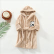 Warm Soft Children Flannel Pajamas Boy Astronaut Robe Winter Christmas Kids Bathrobe Baby Girl Homewear Child Sleepwear 2-12Year