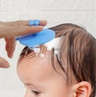 2pcs Set Infant Silicon Head Massager Fetal Head Fat Comb Toddler Bathing Soft Comb Newborn Hair Cleaning Baby Care Accessories