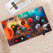 Montessori Busy Board Children Toys Led Light Switch Simulate Car Steering Wheel Travel Activities Sensory Game Educational Toys