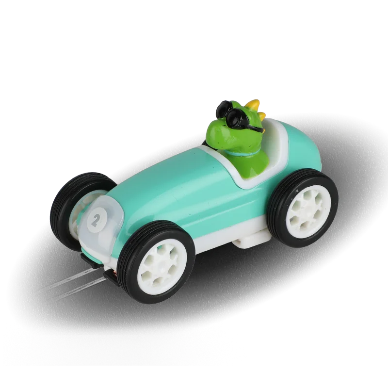 سيارة سباق تناظرية من طراز Carrera Go Scalextric بمقياس 1/64 (1:64) - سيارة سباق كهربائية عالية السرعة - لعبة سيارات سباق الشرطة