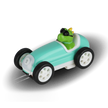 سيارة سباق تناظرية من طراز Carrera Go Scalextric بمقياس 1/64 (1:64) - سيارة سباق كهربائية عالية السرعة - لعبة سيارات سباق الشرطة