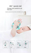Baby Silicone Feeding Bottles Infant Drop-proof Milk Bottle with Straw Child Anti-hot Handle Drinking Bottle Baby Milk Feeding