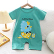 Infant Toddler Crawling Clothes Cotton Summer Boys Girls Thin Baby Short Sleeve Romper Children's Onesie