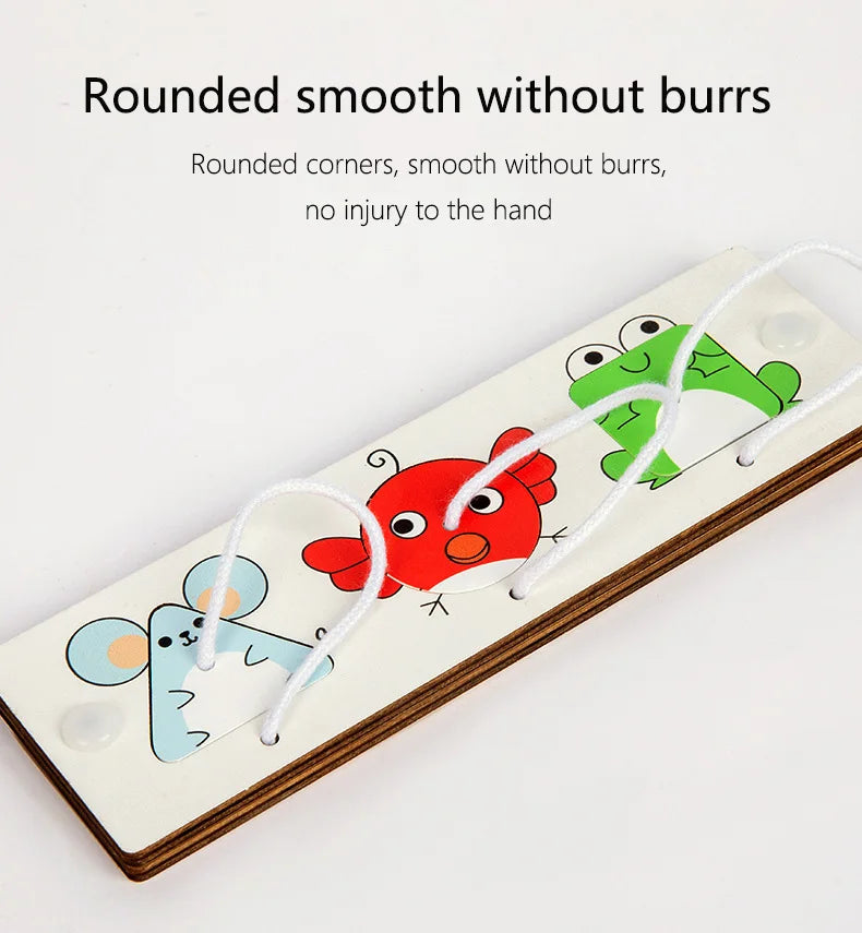 Busy Board Accessories DIY Toy Part Wooden Toys Metal Locks Leather Buckle Montessori Educational Games Intellectual Development