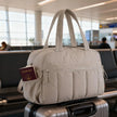 Multifunctional Travel Duffel Bag: Baby Diaper Bag, Gym & Hospital Bag with Waterproof Compartment