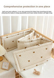 2026 Baby Crib Fence Soft Cotton Bag Anti-collision Strip Children's One-piece Bed Fence Spliced Bed Protection Cloth Baby Fence