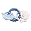 1pc Silicone Teether,Food Grade Baby 0-12 Toys,ToddlersTeething Ring Sensory Toys,Silicone Planet Teether Bracelet Accessories