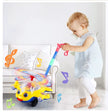Baby Walker Toy Hand Push Toddler Toy Plane Car Toy Push Along Walking Toy for Kids Children Boys Girls Outdoor